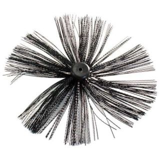 400mm Chimney Brush Head   For Drain Rod   Unblocking, Cleaning 