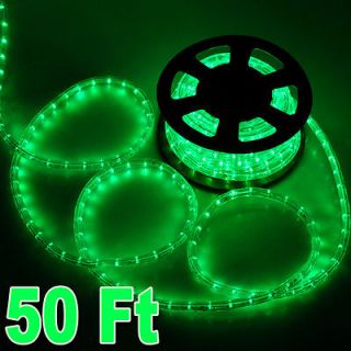   Wire Green LED Rope Light Outdoor Home Christmas Decorative Party