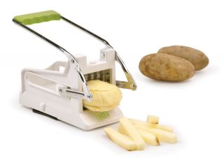 RSVP French Fry Cutter Maker Potato Vegetable Slicer Stainless Steel 
