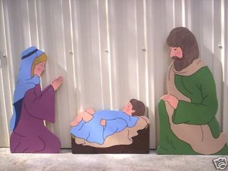life size nativity in Holiday & Seasonal