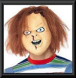 CHUCKY MASK, CHILDS PLAY MASK, LATEX HALLOWEEN MASK, HORROR MOVIE 