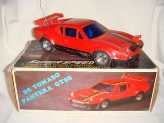 De Tomaso Pantera GTS radio control vintage toy car 1/24 made in 
