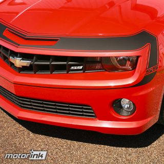 2010 and up Chevrolet Camaro SS Front Bumper Outline Stripe kit Decal 