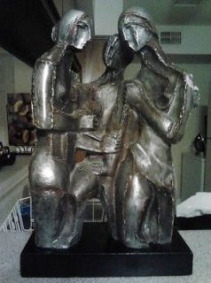 Austin Productions Inc. statue of three figures 1968