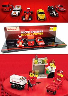 SEALED] LEGO Shell Ferrari Set of 7 + STAND 30190 30191 30192 30193 