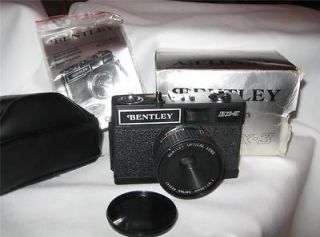 Bentley BX 3 33MM Film Camera with Case & Original Box