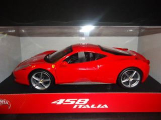 Hotwheels Ferrari 458 Italia 2011 Red 1/18