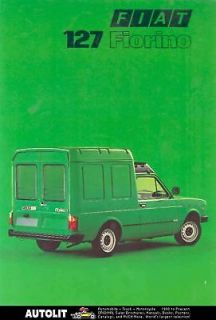 1978 Fiat 127 Fiorino Brochure German