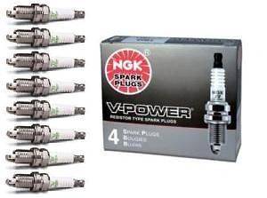 NGK TR5 V Power Spark Plugs, Set of 8 (Fits: Ford Focus)