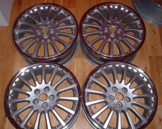SINGLE 18 Jaguar Indianapolis X Type alloy wheel (1 of 2 available)