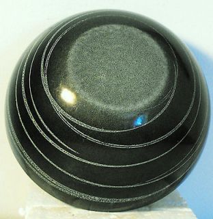 Cathrineholm Saturn Blue/black bowl/Eames, Finel, Mid Century era 7 1 