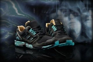 Adidas Originals Star Wars Emperor ZX 8000 Shoes US 4 Glow in the Dark