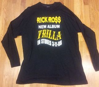 Rick Ross Trilla T Shirt (3X) NEW, NEVER WORN