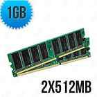 1GB Kit (2x512MB) Memory RAM Upgrade for Acer Acerpower Power F2, F2B