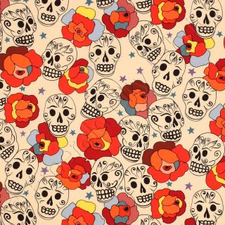 alexander henry skulls fabric in Fabric