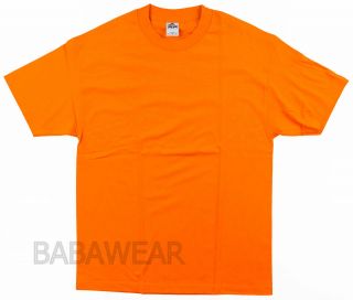   Plain T Shirt High Visibility Safety Alstlye Apparel Activewear BABA