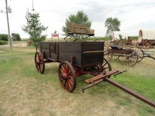   Deere Triumph Farm Truck Original Antique Horse Drawn Horsedrawn Wagon