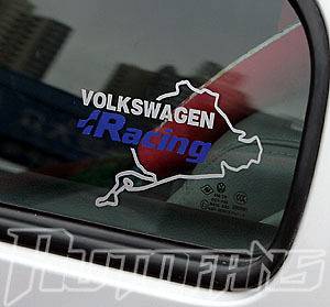 VW Nurburgring STICKER GOLF GTI PASSAT