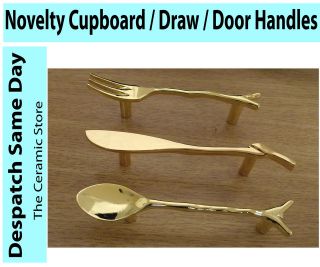Novelty Kitchen Cupboard/door/Draw Pull Handles Length 120mm Centres 