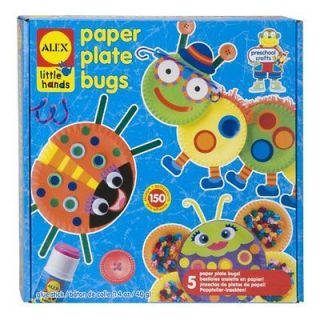 Alex Toys Paper Plate Bugs, Alex Little Hands Art Series Kids fun 