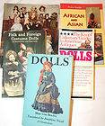 Books. Doll Collecting. Costume Dolls, Collectible Antique Guide 