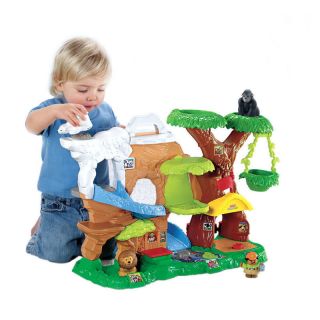 NEW FISHER PRICE LITTLE PEOPLE ZOO TALKERS ANIMAL SOUNDS ZOO PLAYSET