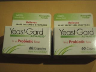 Yeast   Gard Advanced Homeopathic Formula Relieves Yeast Infection 120 