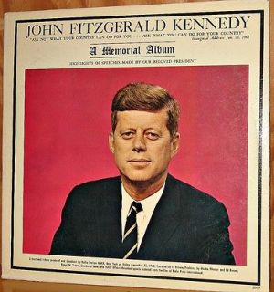 John F. Kennedy Memorial Album / Highlights of His Speeches in His 