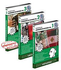 Virtuosso Curso De Acordeon De Botones DVD & CD Vol.3,