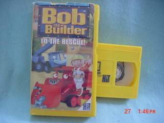 bob the builder to the rescue vhs in VHS Tapes