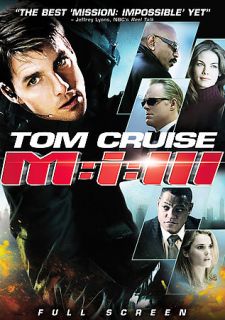 Mission Impossible III DVD, 2006, Single Disc Full Frame Checkpoint 