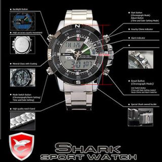 mens digital watches in Jewelry & Watches
