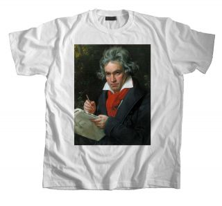 Art T Shirt Portrait of Ludwig van Beethoven