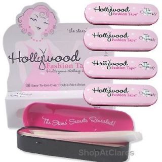 Hollywood 2 Sided Fashion Tape 144 Strips & 4 Tins