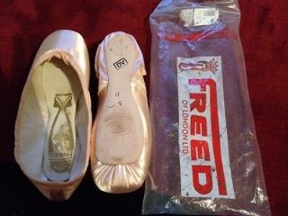 Brand New Freed Deep Vamp Classic Pointe Shoes Maker D Size 5 No X 