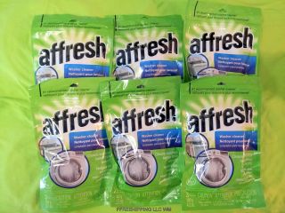 W10135699 Whirlpool Affresh Washer Cleaner 6 Packages Ships Free