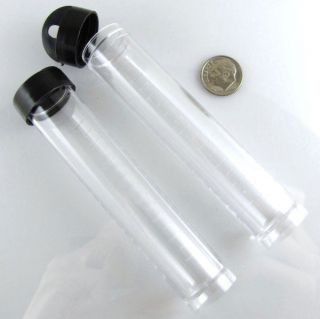 Clear Plastic Bead Storage Vial Tube Containers (5)