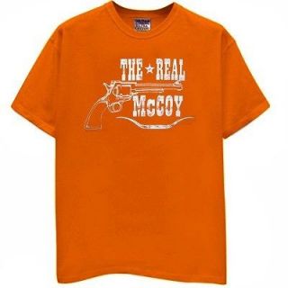 REAL MCCOY t shirt longhorns jersey texas case colt funny football 