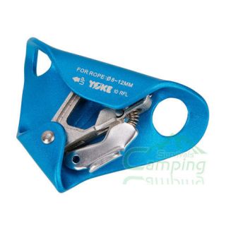 Caving Chest Rope Clamp Rock Climbing Ascender Blue