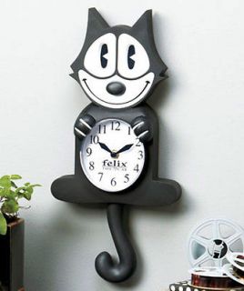 FELIX THE CAT Licensed Wall Clock Character Novelty Collector Gift 