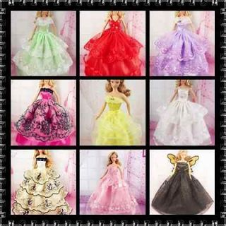   Items Barbie Dresses Hangers Shoes Handmade Clothing For Barbie Doll