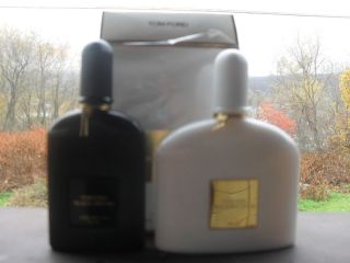   White Patchouli EDP & Black Orchid EDT perfume parfum LOT 3.4 oz & 1.7