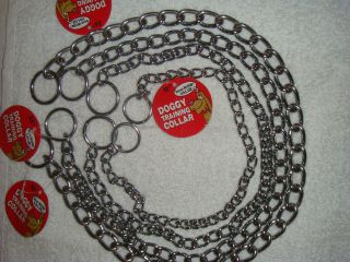   XL, Large, Medium, or Small Dog Collar 18 26 Choker Chain for Doggy