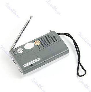 Portable AM FM Pocket Radio 2 Bands Receiver DC 3V Mini