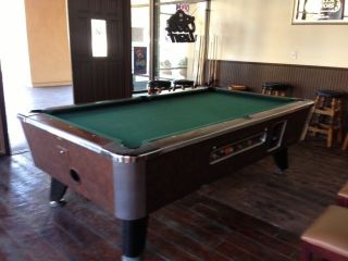 Valley Pool Table Cougar commercial 3 1/2 x 7 coin operated