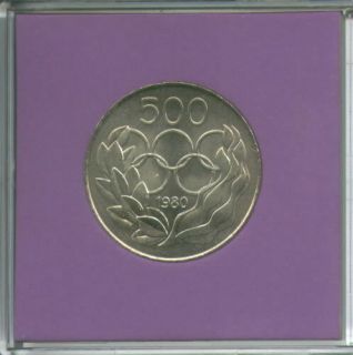   500 Mils Olympic Games Commemorative Coin Gift Set in Display Case
