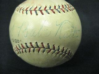 Babe Ruth Lou Gehrig Autograph PSA./DNA Baseball Auto Signature NY 