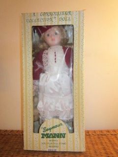 Lot of 2 Seymour Mann Connoisseur Collection Dolls