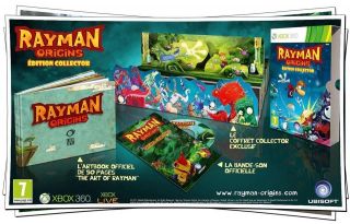 Rayman Origins Collectors Edition X360 APL AU *NEW!*