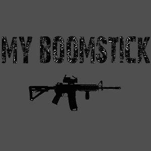 MY BOOMSTICK AR15 AR 15 PRO GUN ASSAULT RIFLE T SHIRT